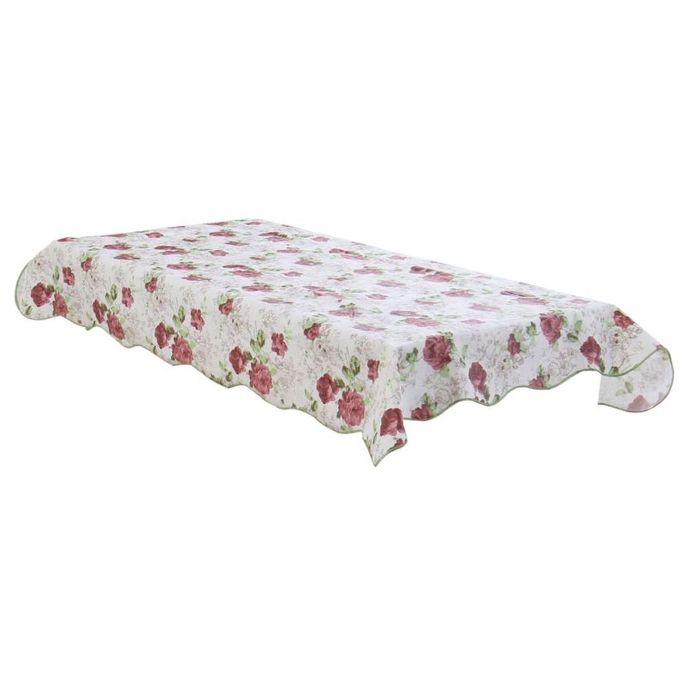 Daisy Printed Rectangle Tablecloth Waterproof Table Cover 71 x 54 Inch